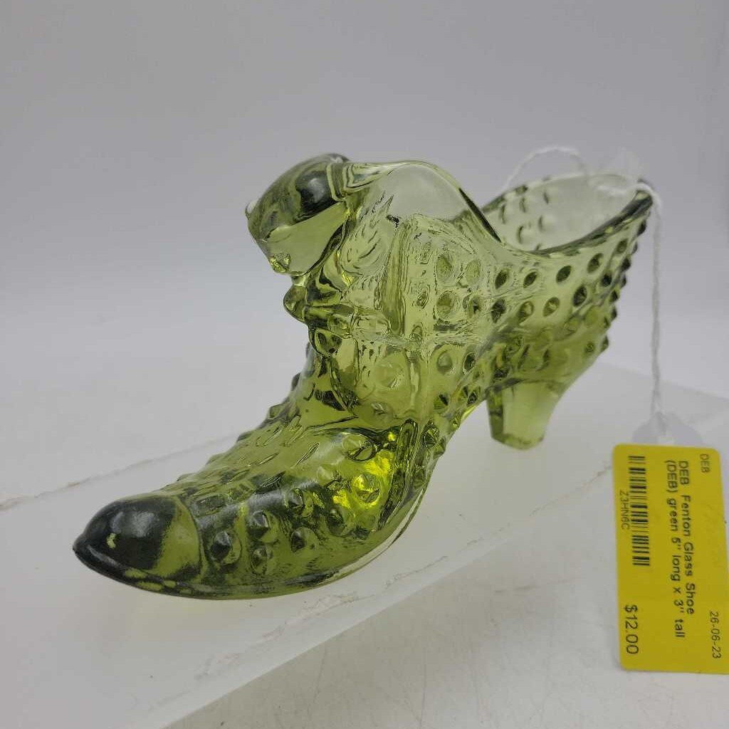 Fenton Glass Shoe (DEB)