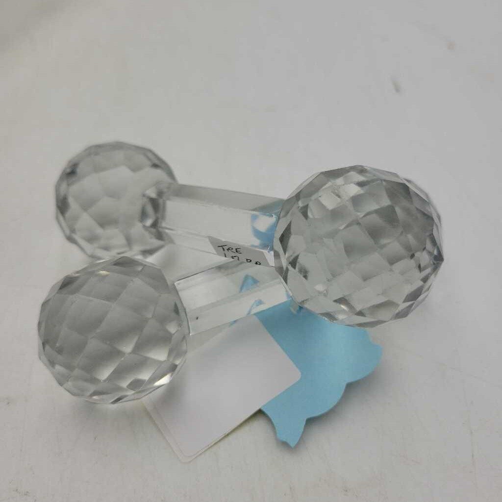 Crystal knife rest Pair (JAS)