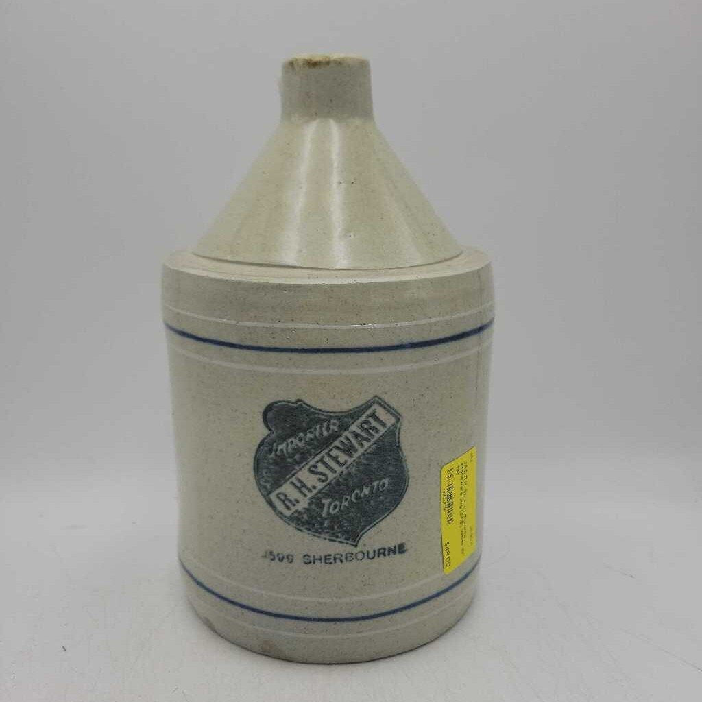 R.H. Stewart Toronto stoneware Jug (JAS)