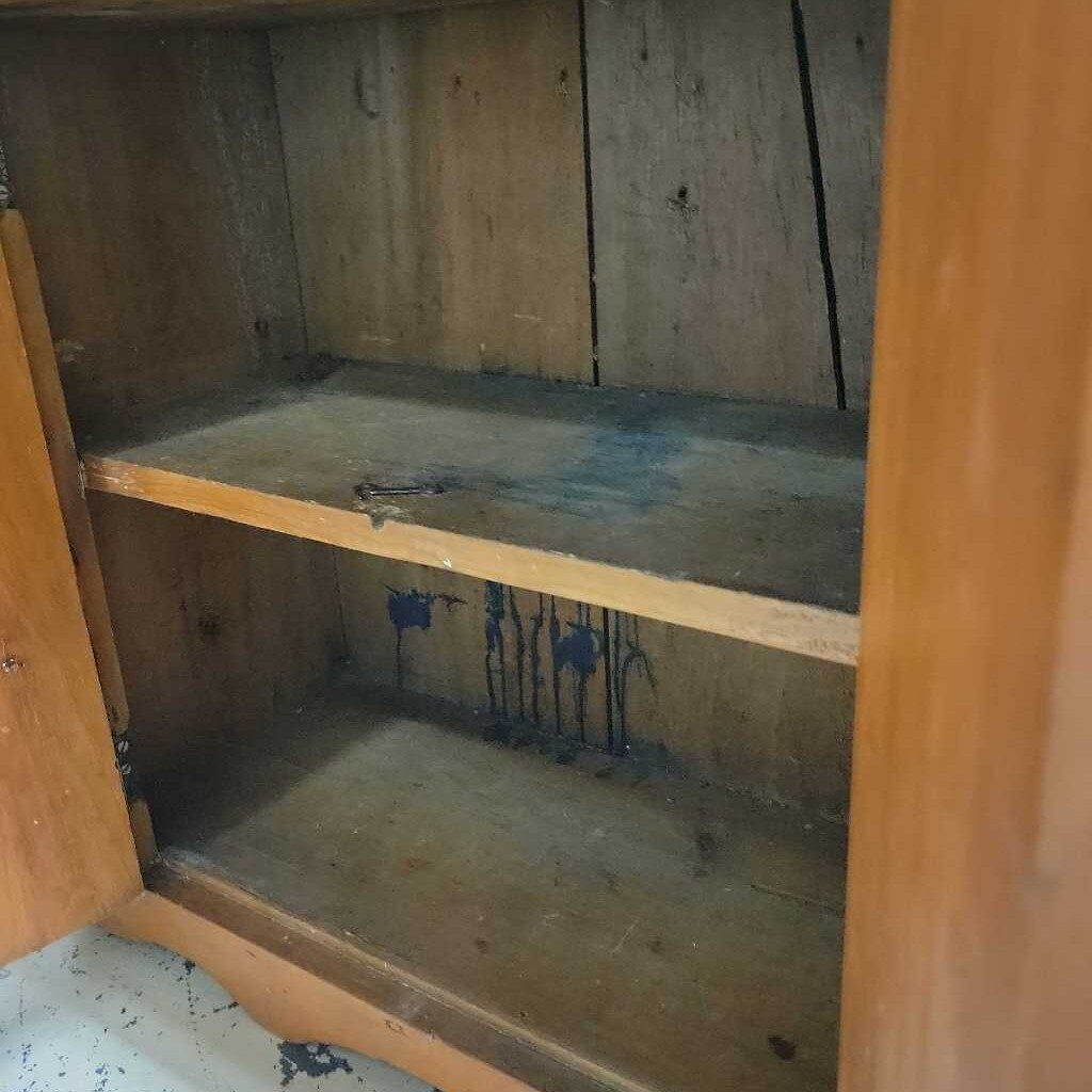 Pine cabinet made from an old cabinet (RB)