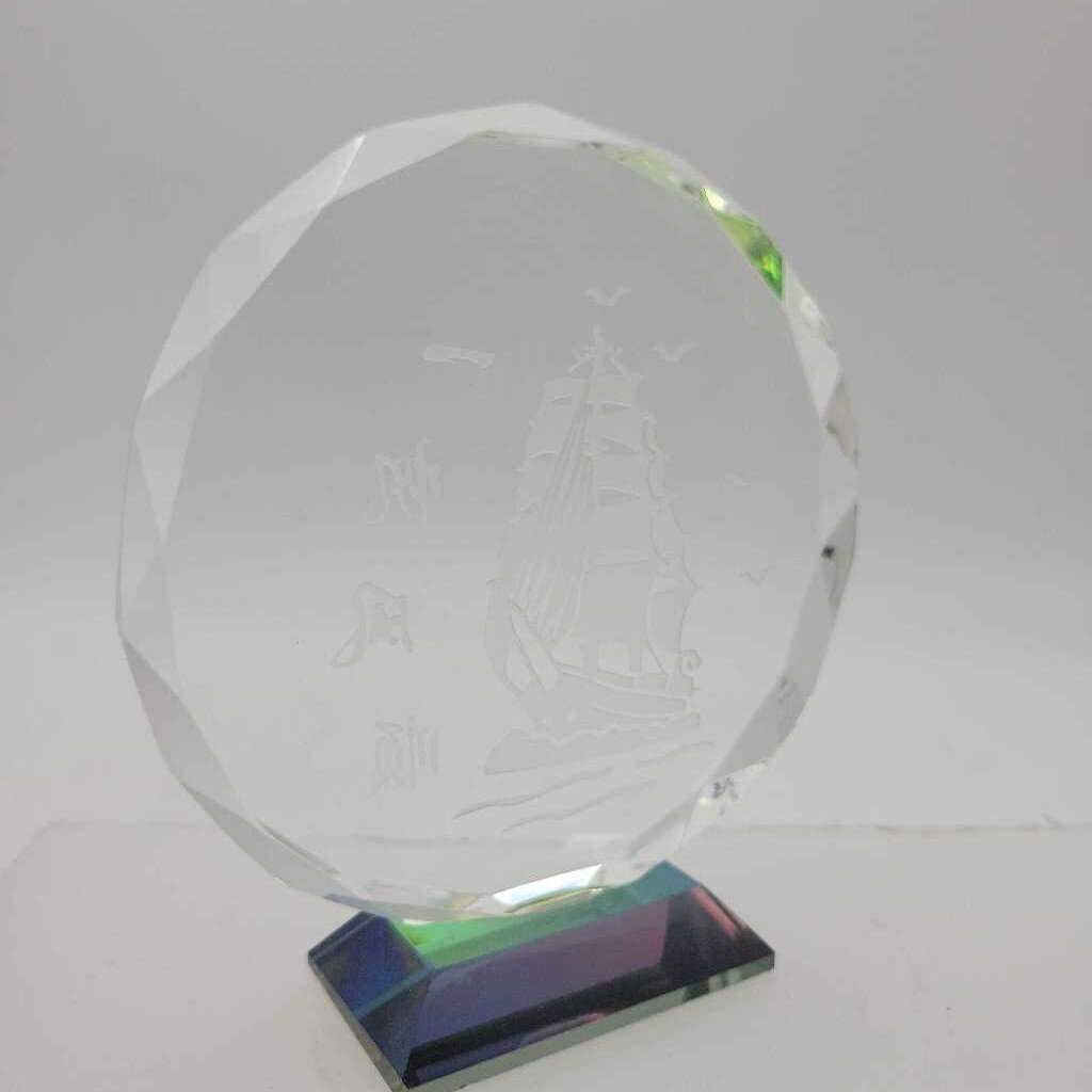 Chinese sailing ship Paperweight (JAS)