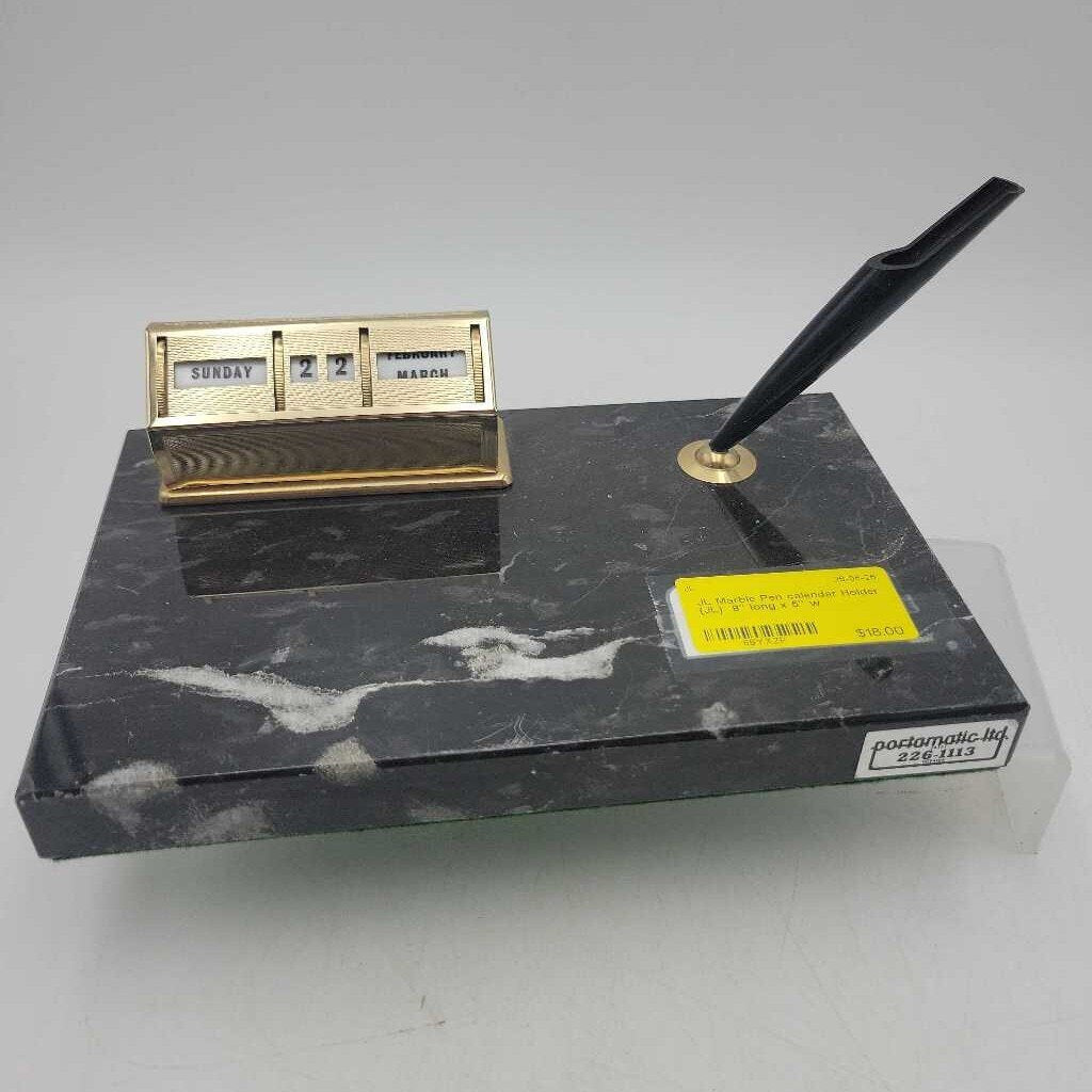 Marble Pen calendar Holder (JL)