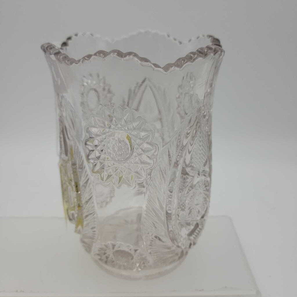 Cut glass Antique Spooner (JL)
