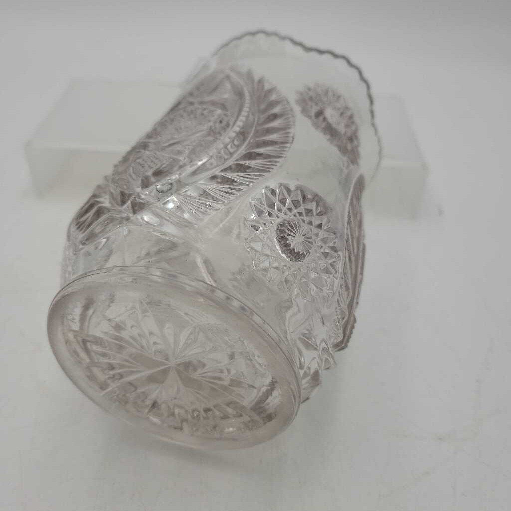 Cut glass Antique Spooner (JL)