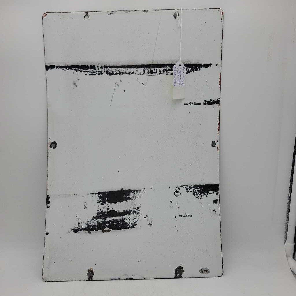 Fire Chief Texaco Porcelain Sign from 1946 to 1973 (JEF)