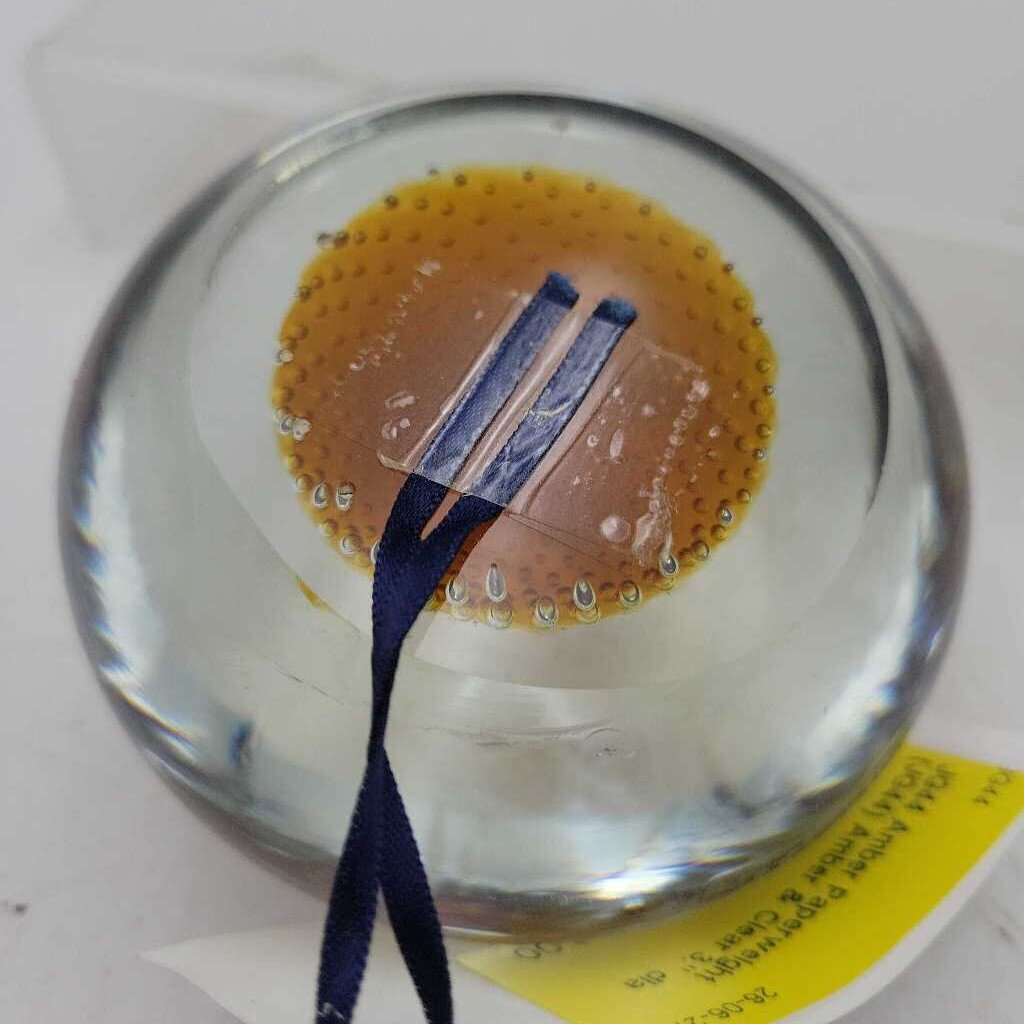 Amber Paperweight (JG44)