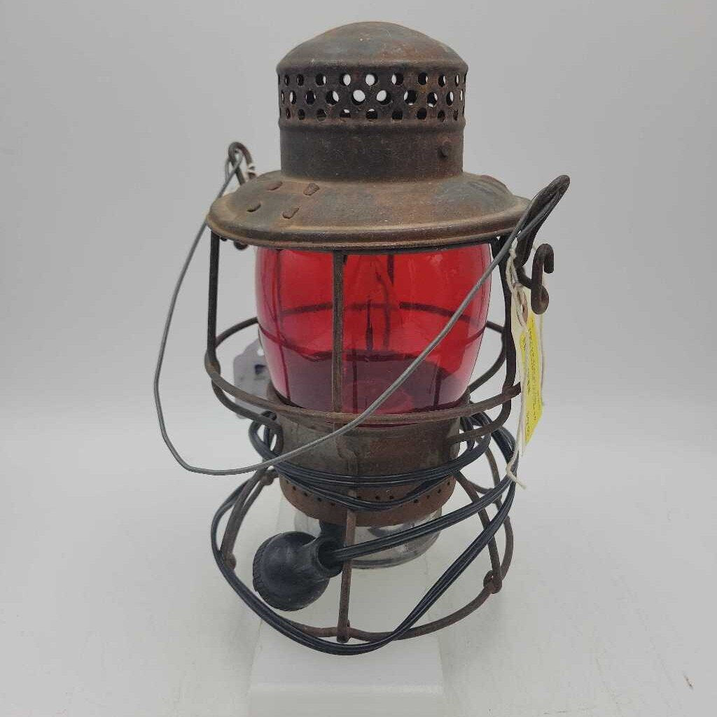 C.P.R Train oil lantern (JAS) Converted