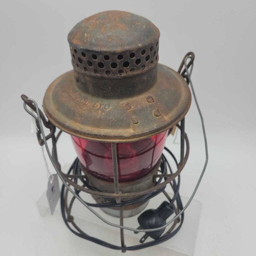 C.P.R Train oil lantern (JAS) Converted
