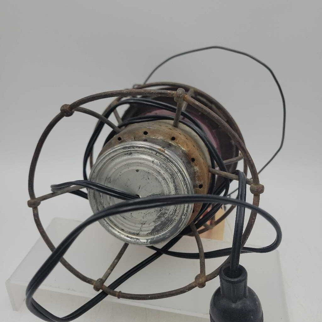 C.P.R Train oil lantern (JAS) Converted