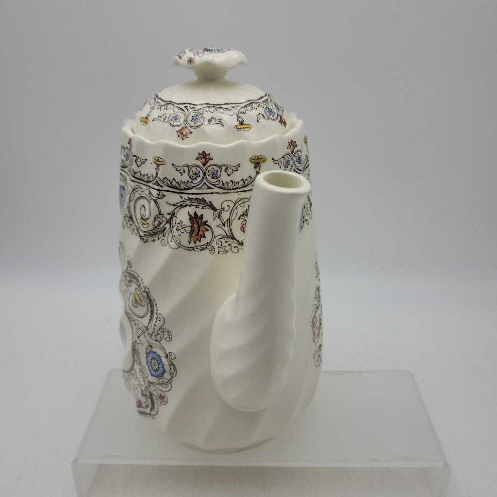 Copeland Spode "Florence" 8 1/2" Coffee Pot (JG44)