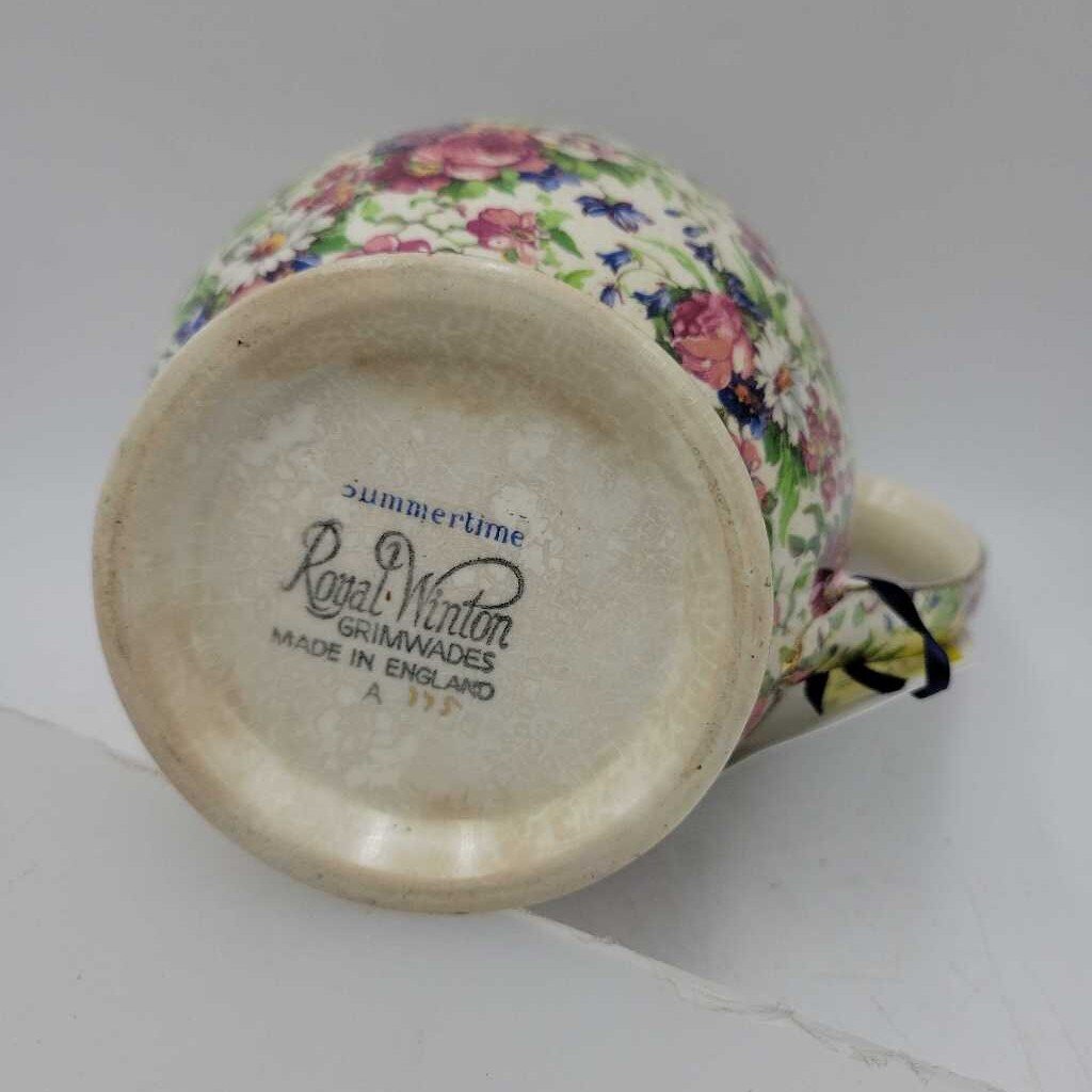 Royal Winton "Summertime" Pitcher (JG44)