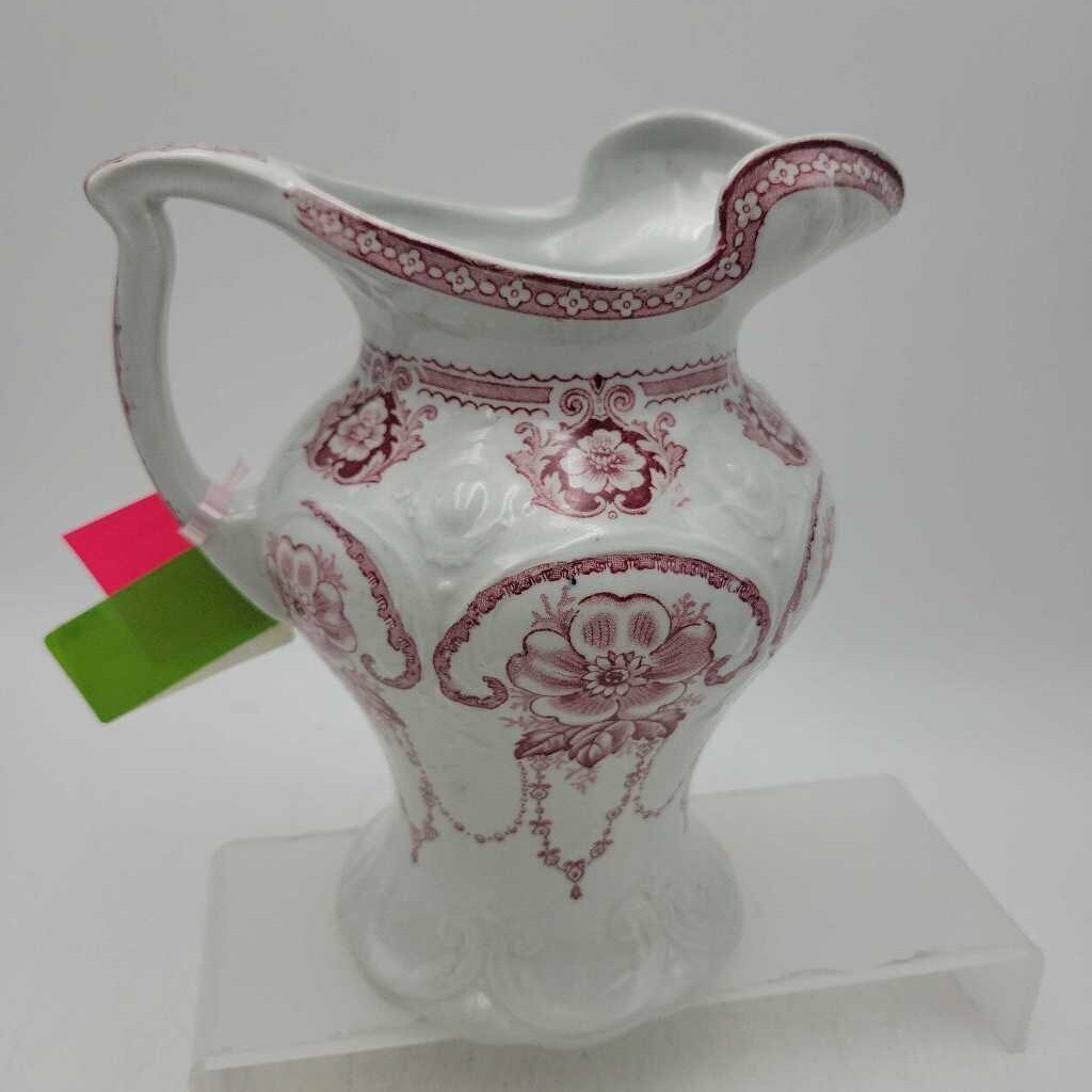 Pink Transferware Stanley Pitcher (KAR)