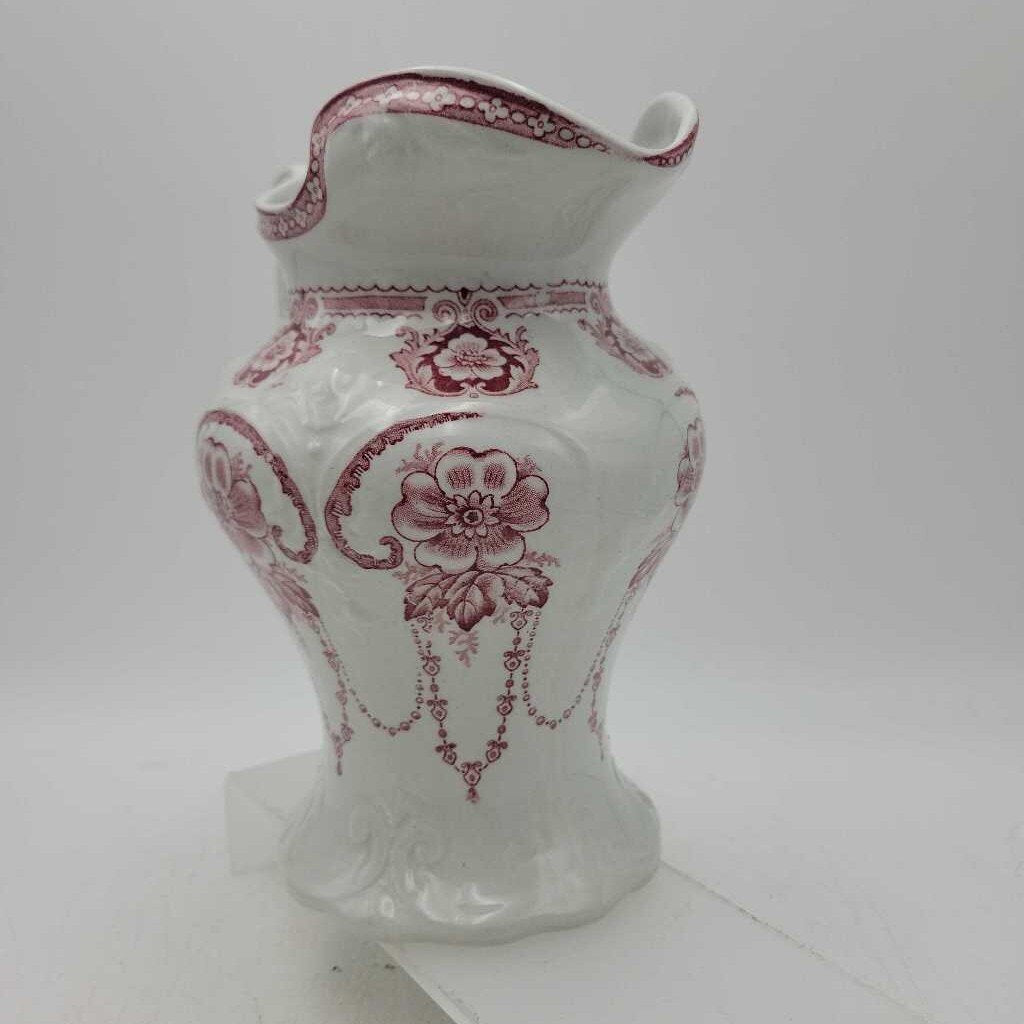 Pink Transferware Stanley Pitcher (KAR)