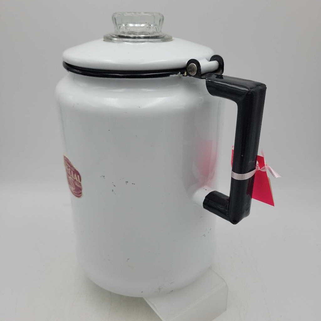 Special Enamel Coffee Pot Complete (KAR)