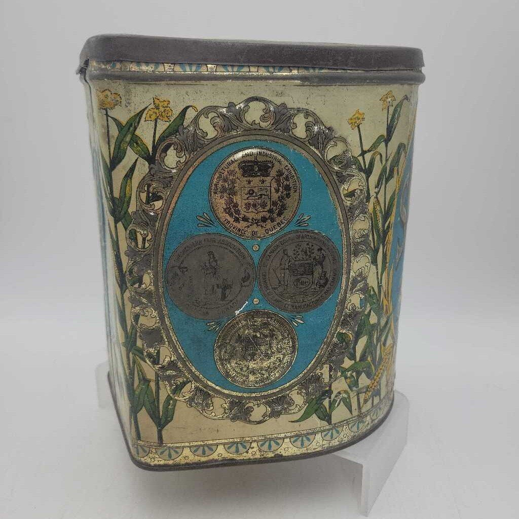 26-033 - Antique Silver Gloss Starch Tin (JM)