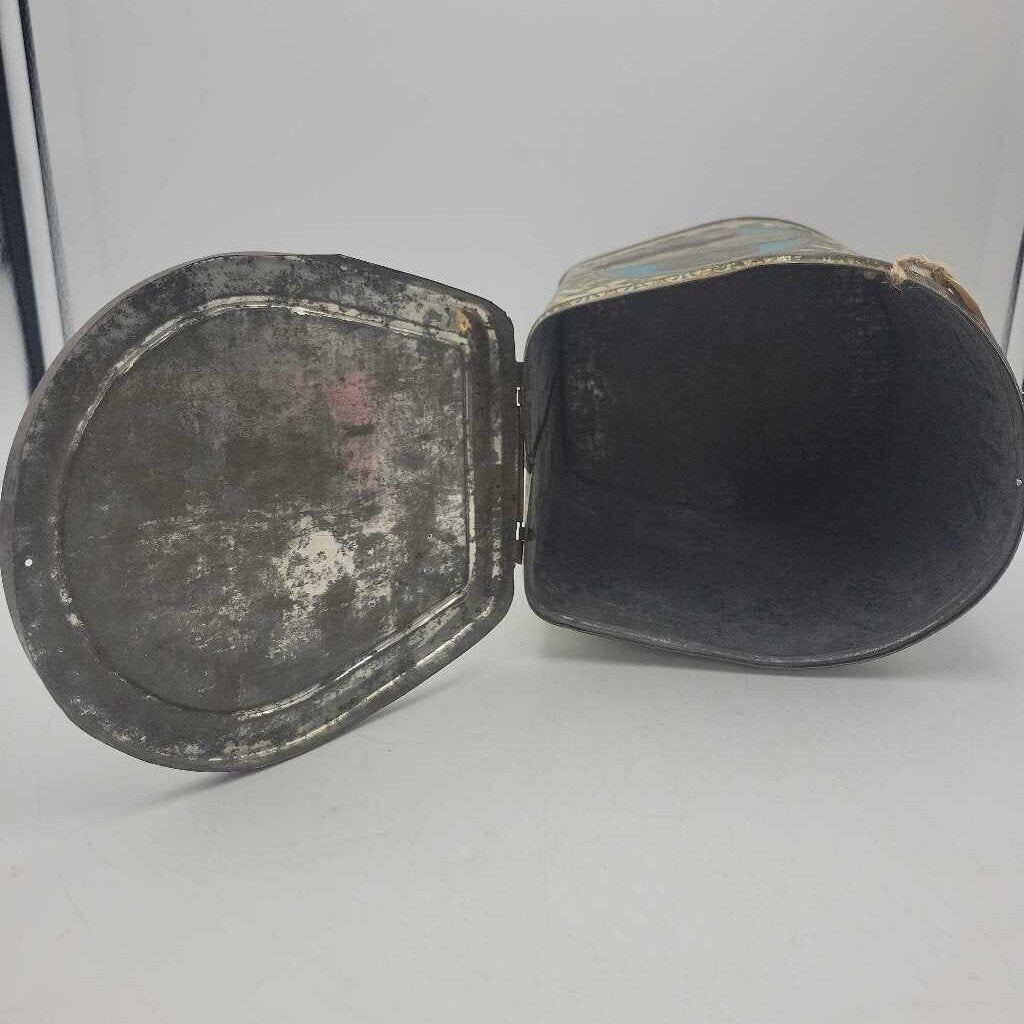 26-033 - Antique Silver Gloss Starch Tin (JM)