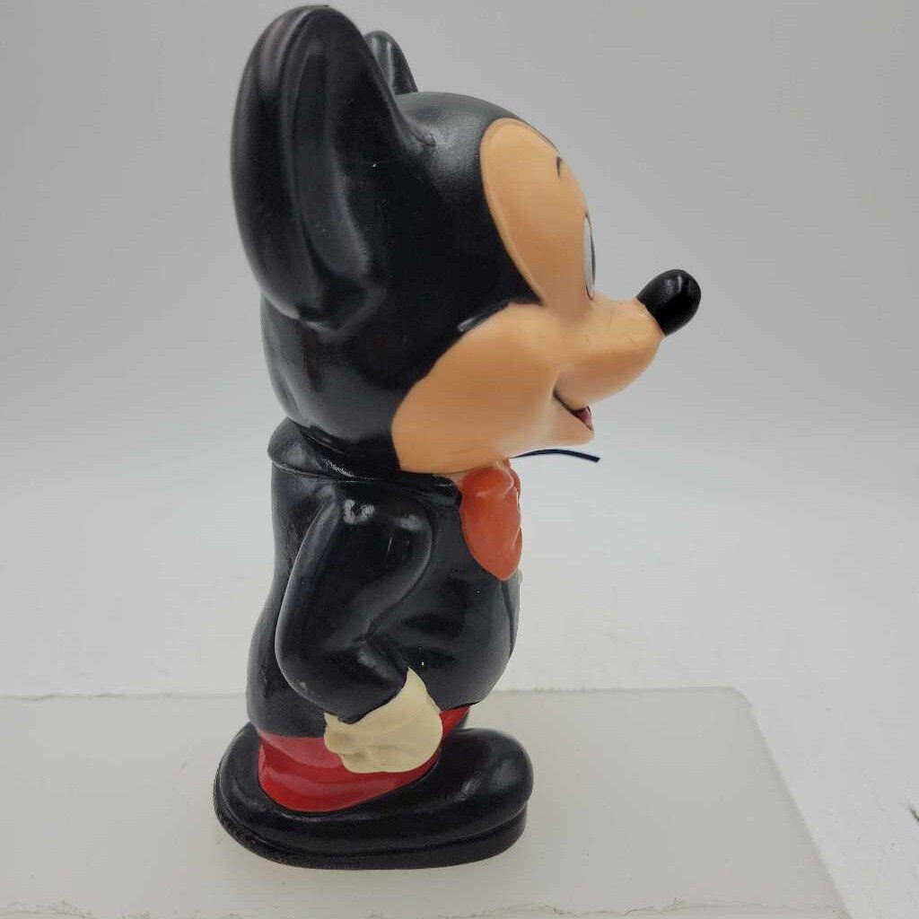 Vintage Mickey Mouse Bank - Hard Plastic (JG44)
