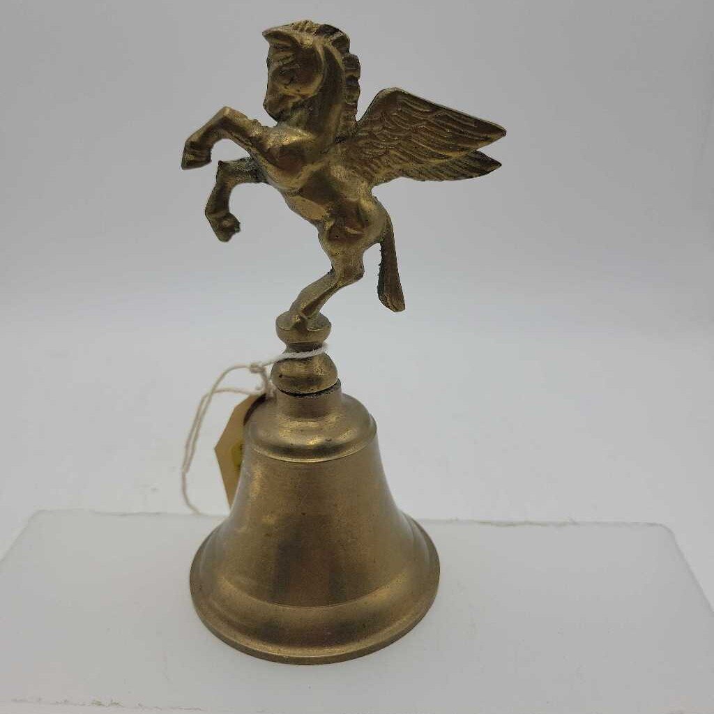 Solid Brass Bell Pegasus (JAS)