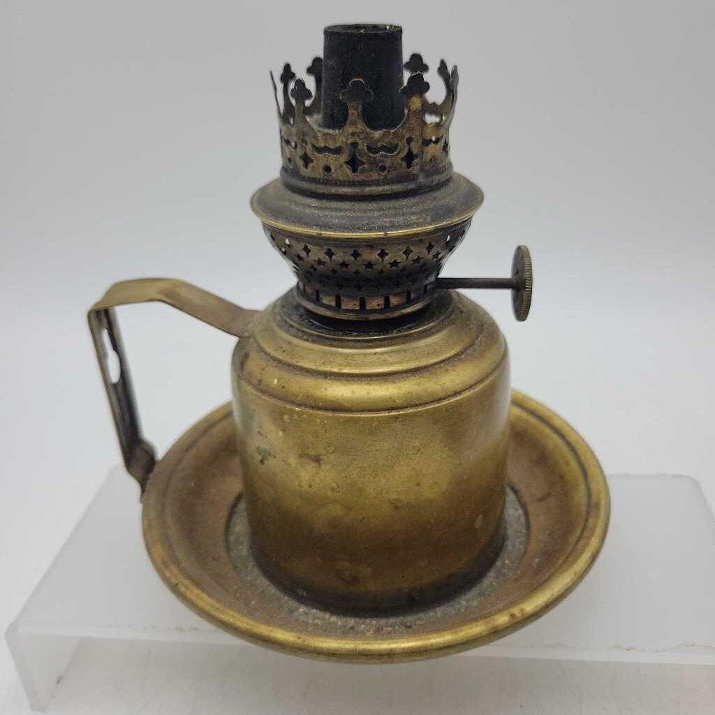 Brass Oil Lantern no shade (JAS)