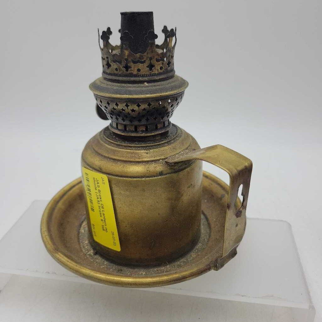 Brass Oil Lantern no shade (JAS)