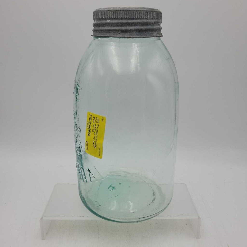 The Imperial Canning Fruit sealer Jar HG (JAS)