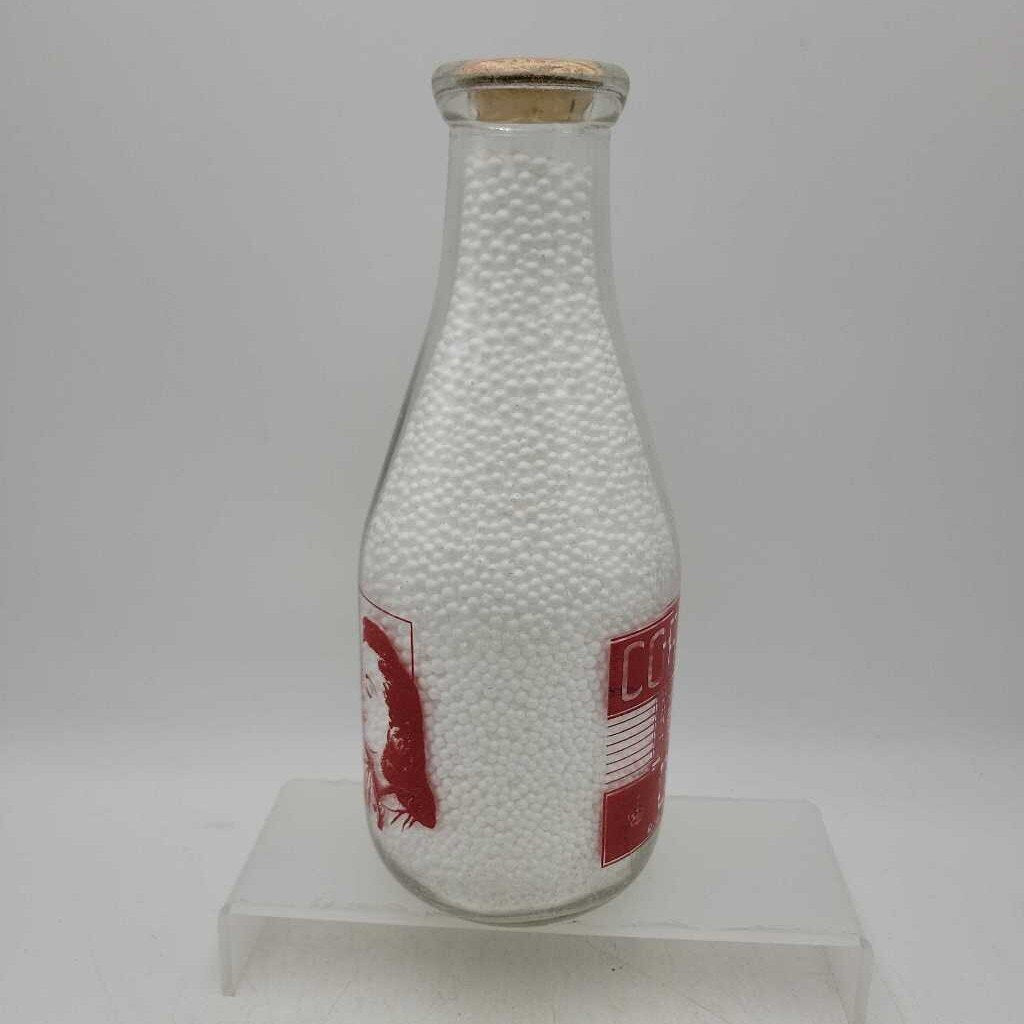 Coronation Quart Milk Bottle St Mary's (JAS)