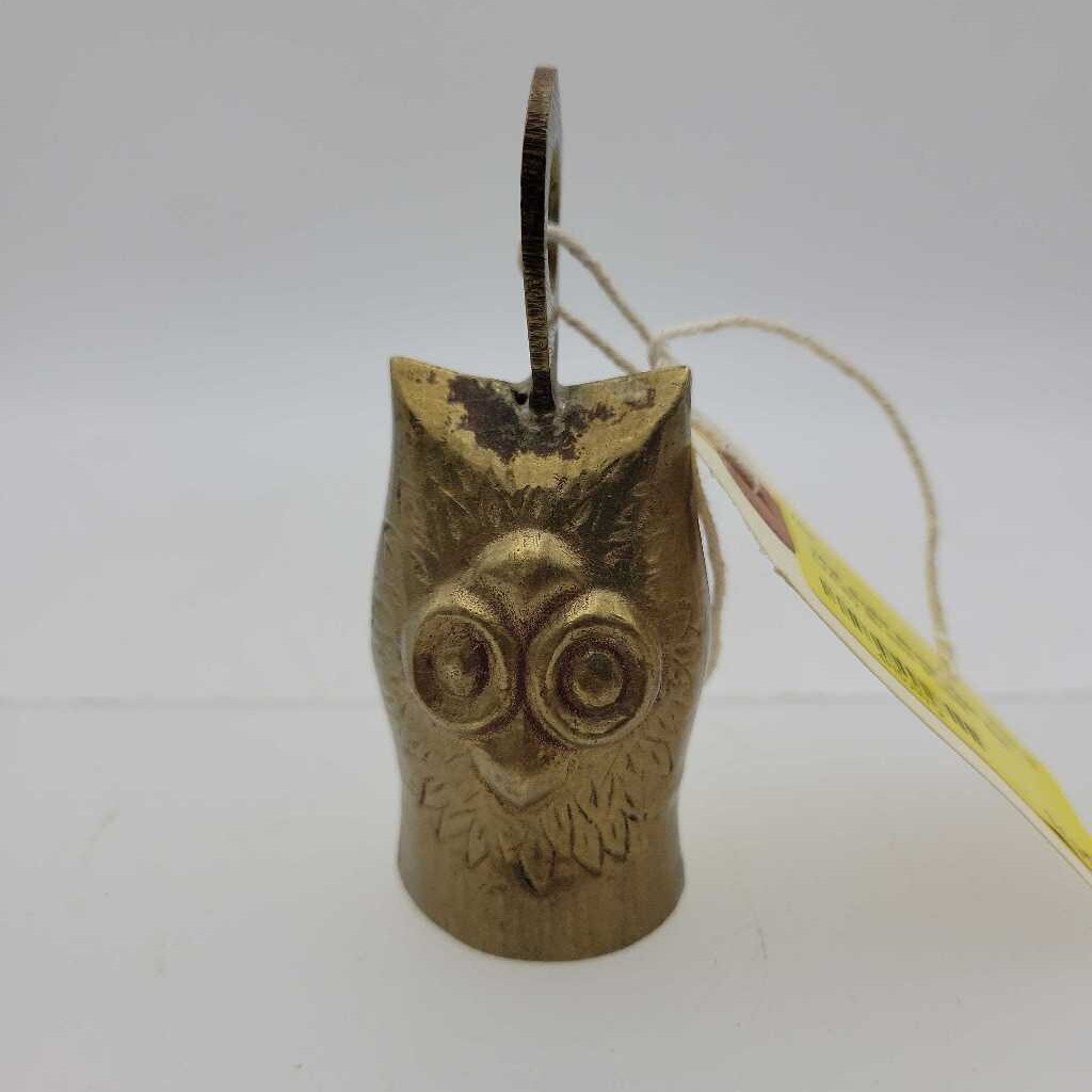 Solid Brass Owl Bell (JAS)