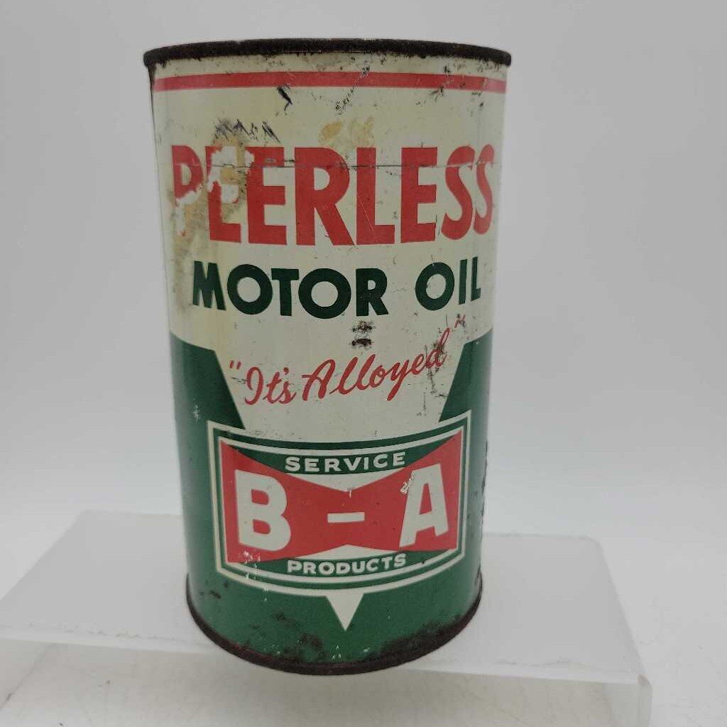 Peerless B A Motor Oil Tin (JEF)