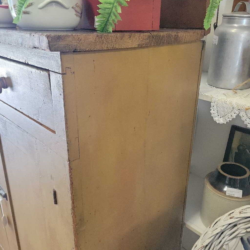 Antique Rustic Jam Cupboard (YVO) (607)