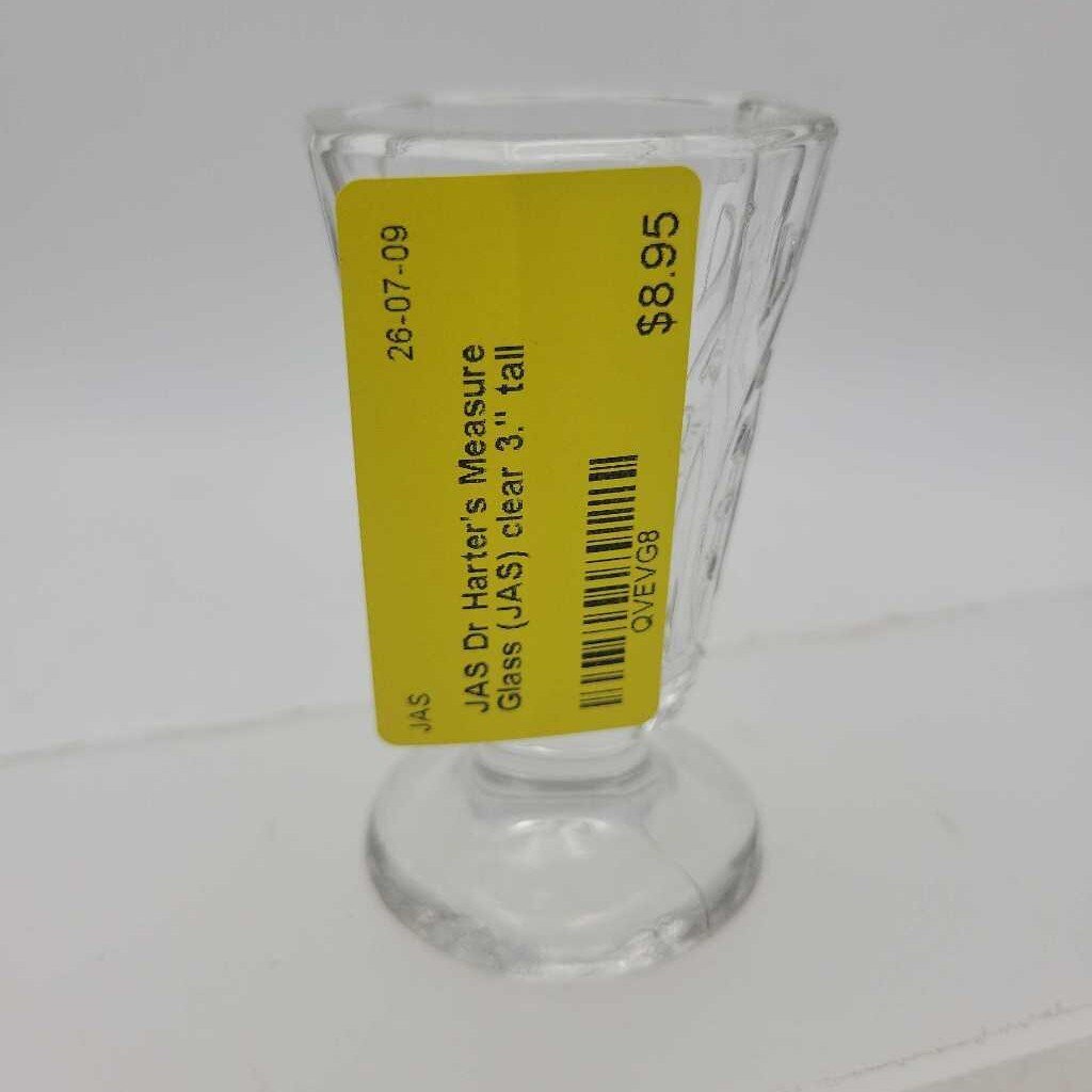Dr Harter's Measure Glass (JAS)