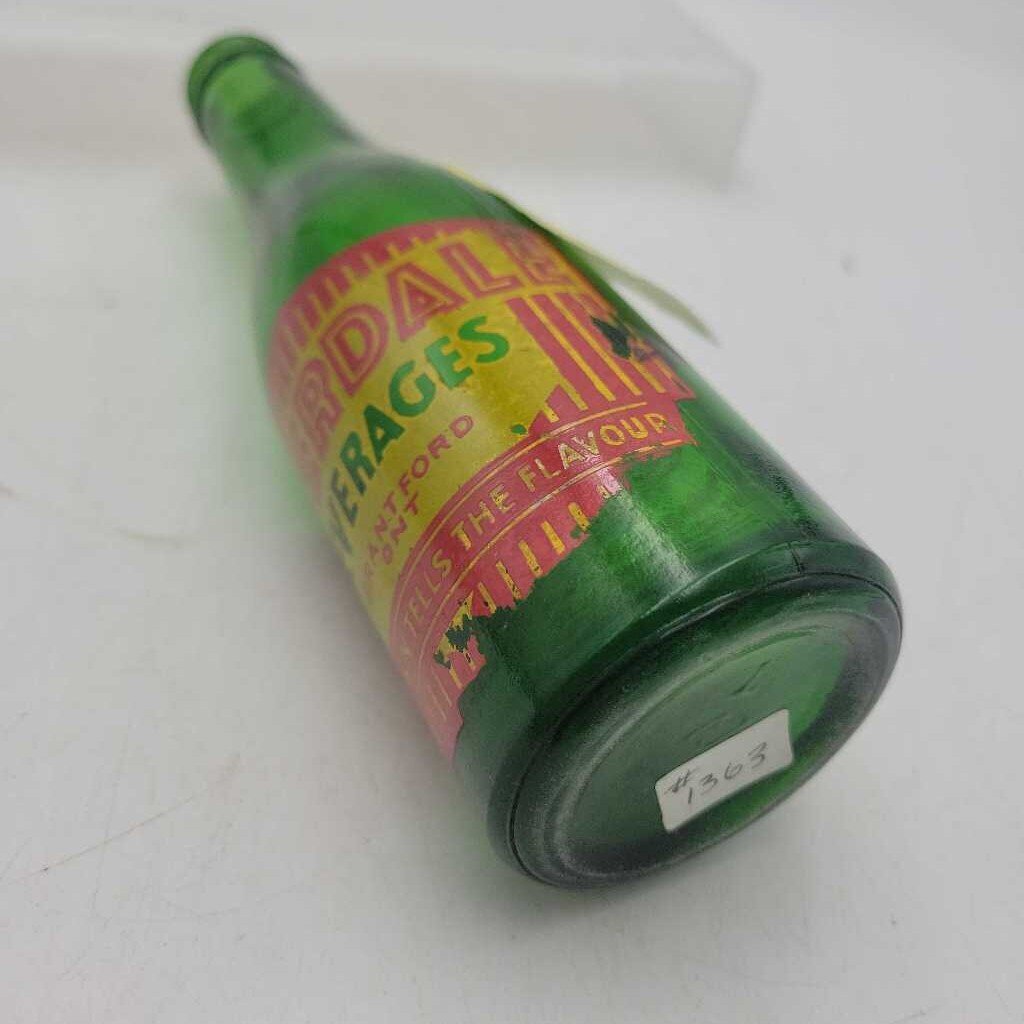 Riverdale Beverages Brantford Ontario Soda bottle (JAS) Rare