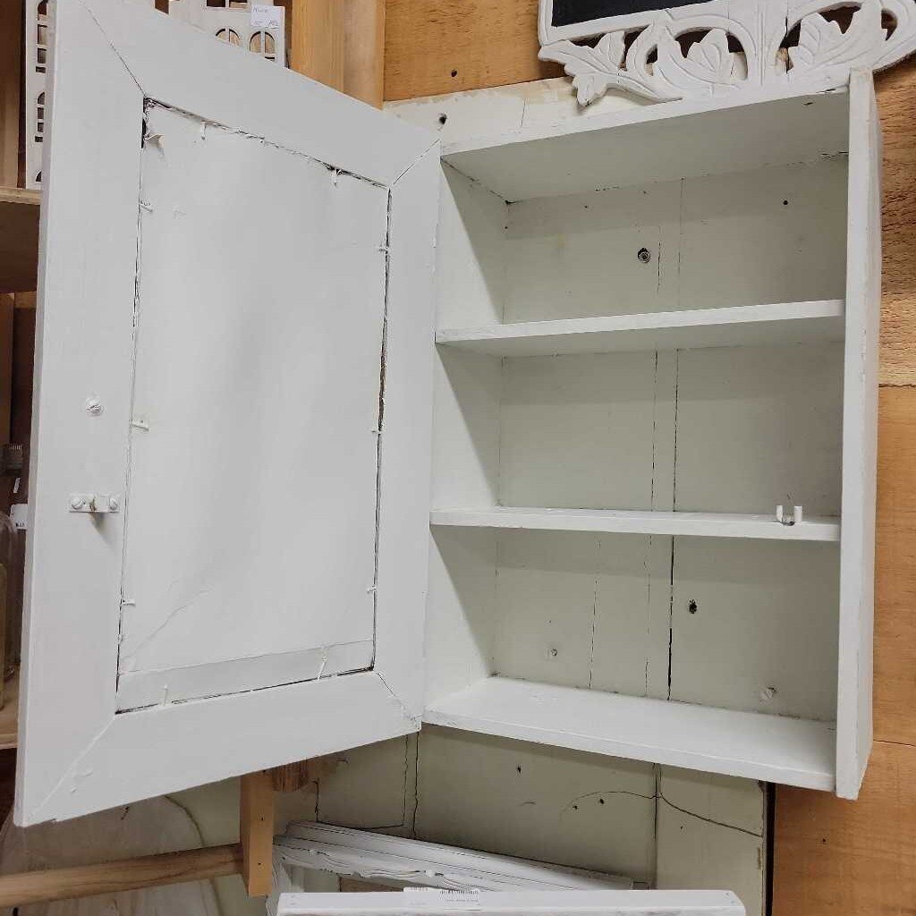 Wooden Medicine cabinet with mirror (RB)