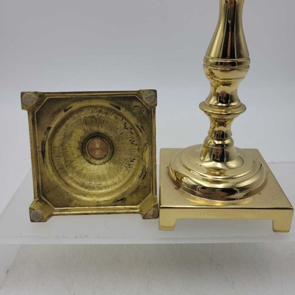 Pair Brass Candlesticks (JH49)
