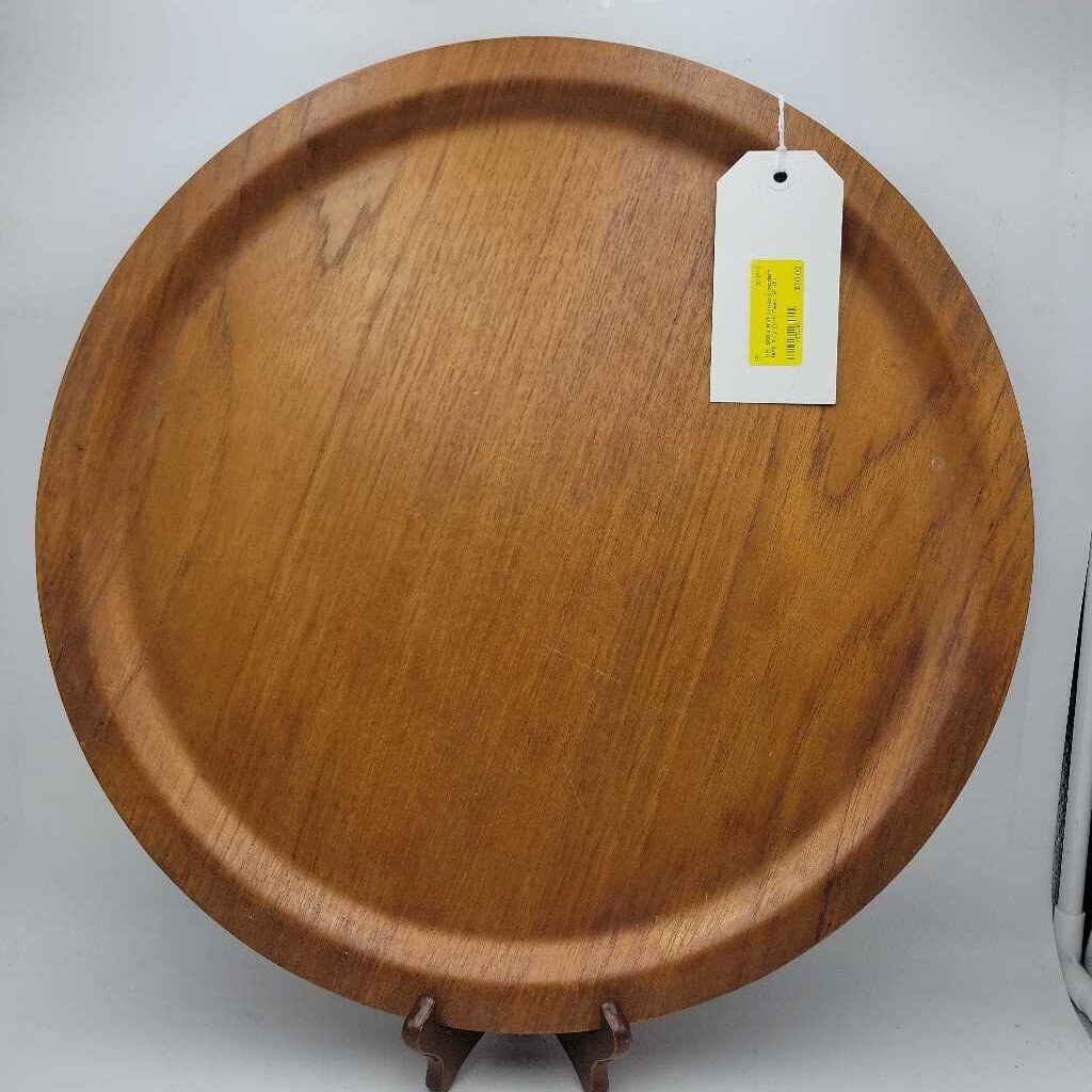 1960's Mid century modern teak tray (VH)