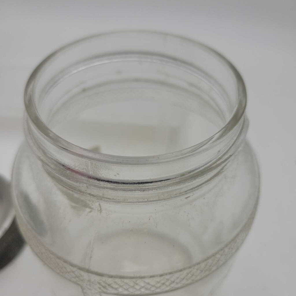 Nabob Embossed Brand coffee jar Art Deco (JAS)