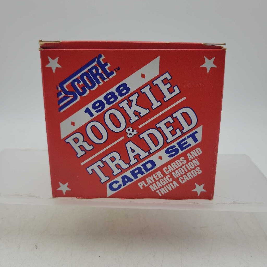 1988 Score Traded and Rookie Hockey (JAS)