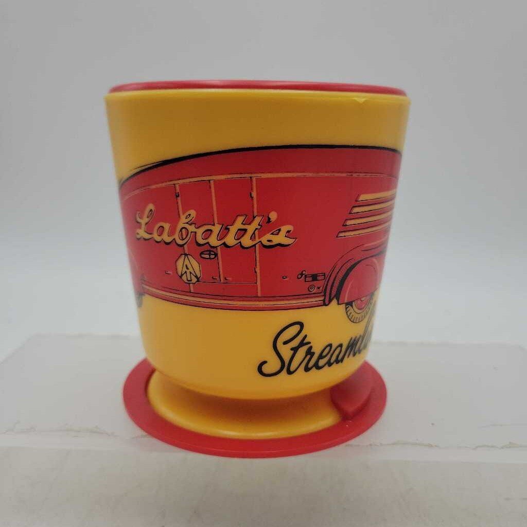 Labatt's Streamliner travel mug (JAS)