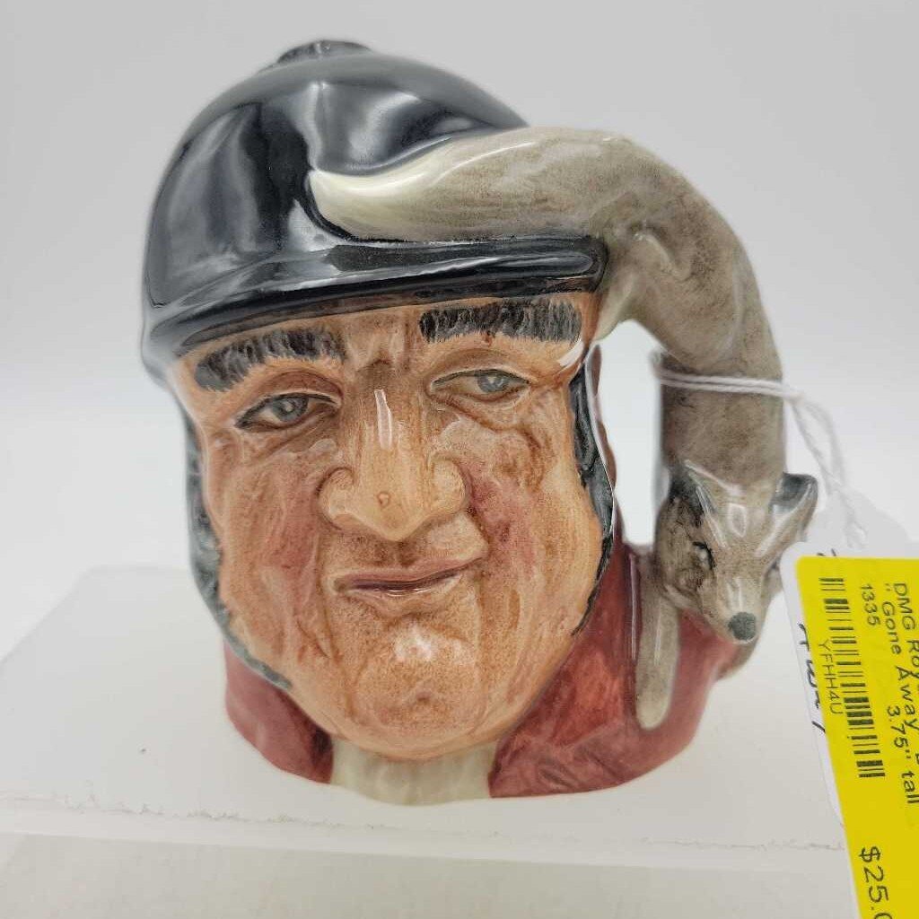 Royal Doulton toby Mug " Gone Away" D6538 (DMG) 1335