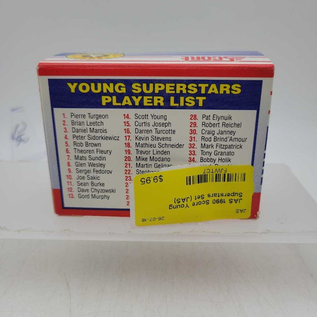 1990 Score Young Superstars Set (JAS)