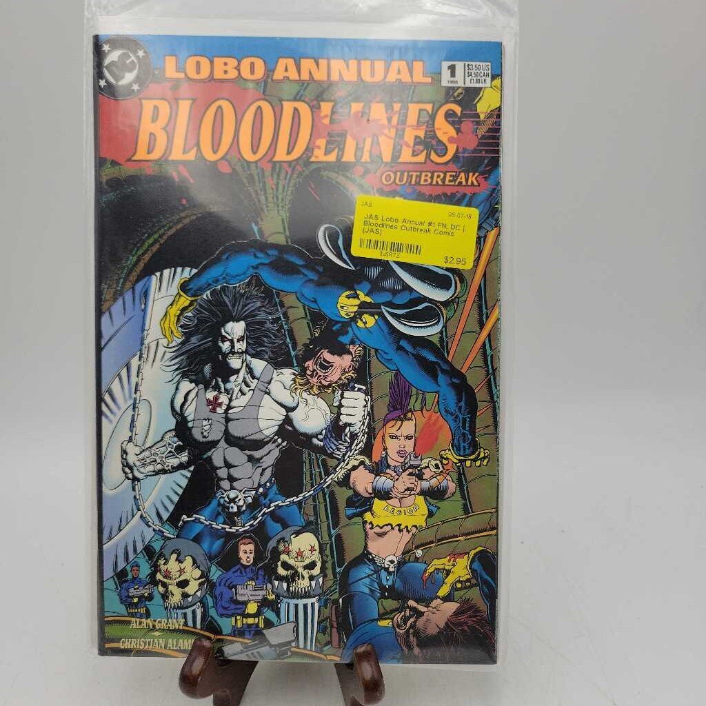 Lobo Annual #1 FN; DC | Bloodlines Outbreak Comic (JAS)