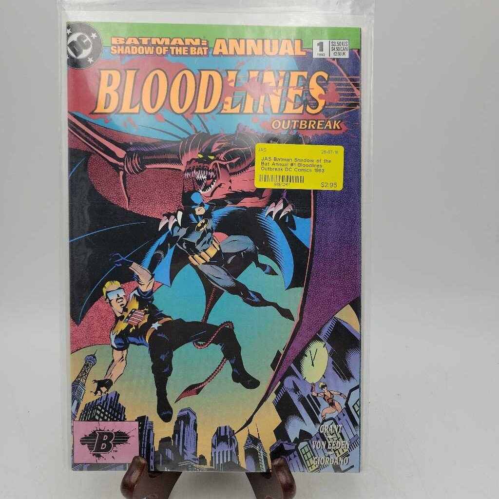 Batman Shadow of the Bat Annual #1 Bloodlines Outbreak DC Comics 1993 (JAS)