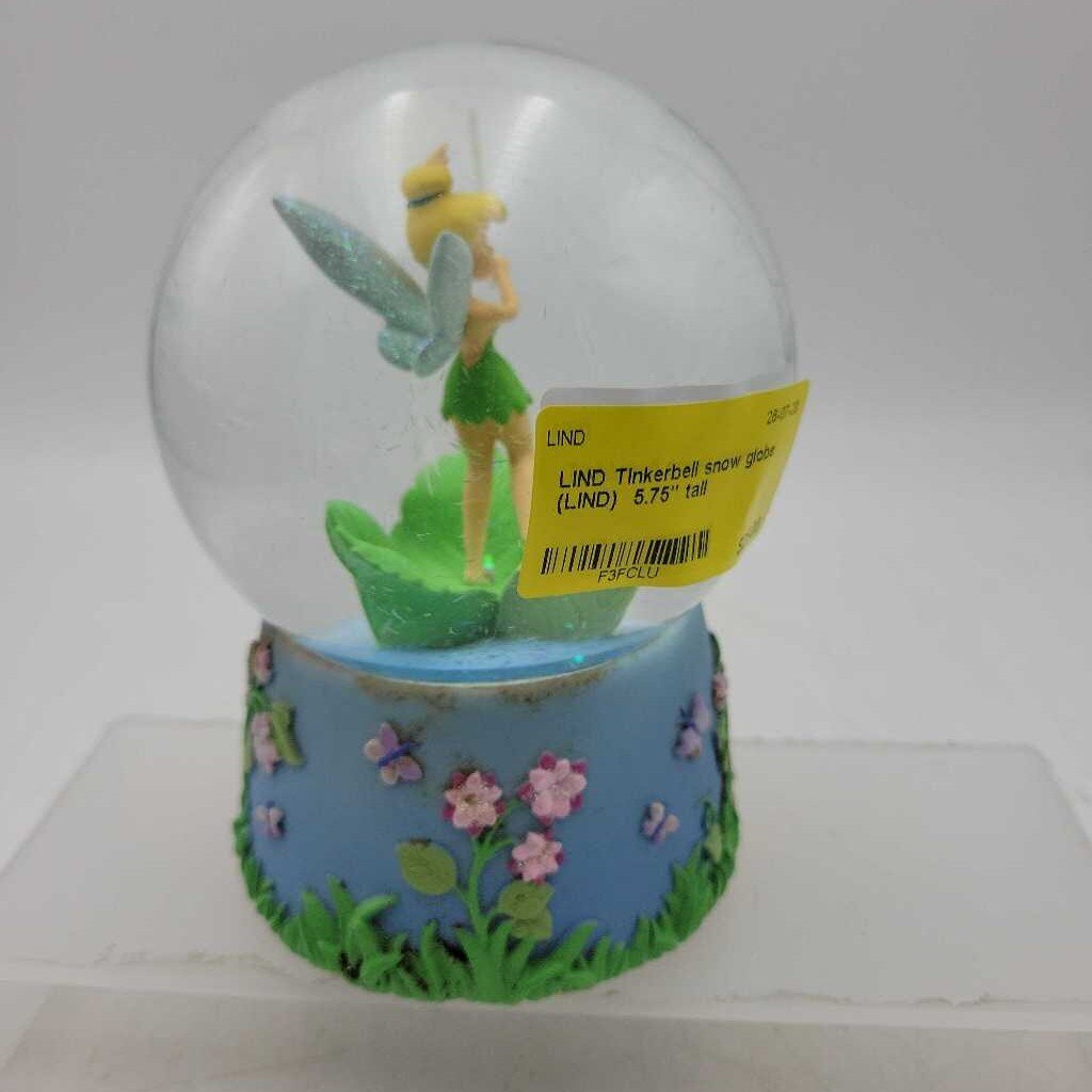 Tinkerbell snow globe (LIND)