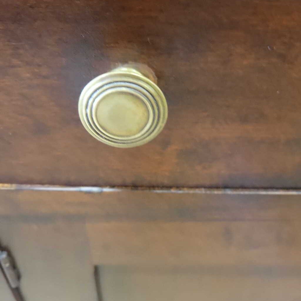 Antique Drop Front Desk w/Drawer (YVO) (607)