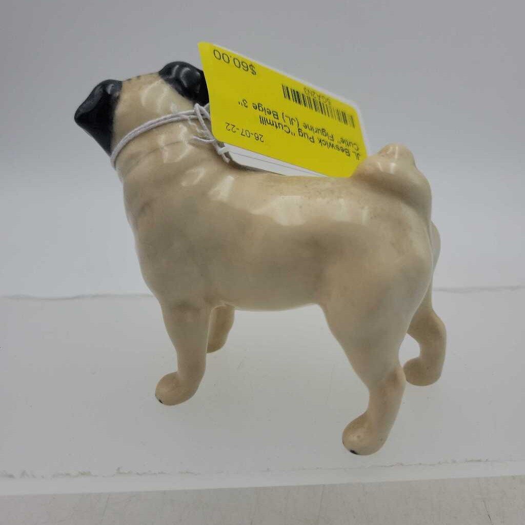 Beswick Pug "Cutmill Cutie" Figurine (JL)