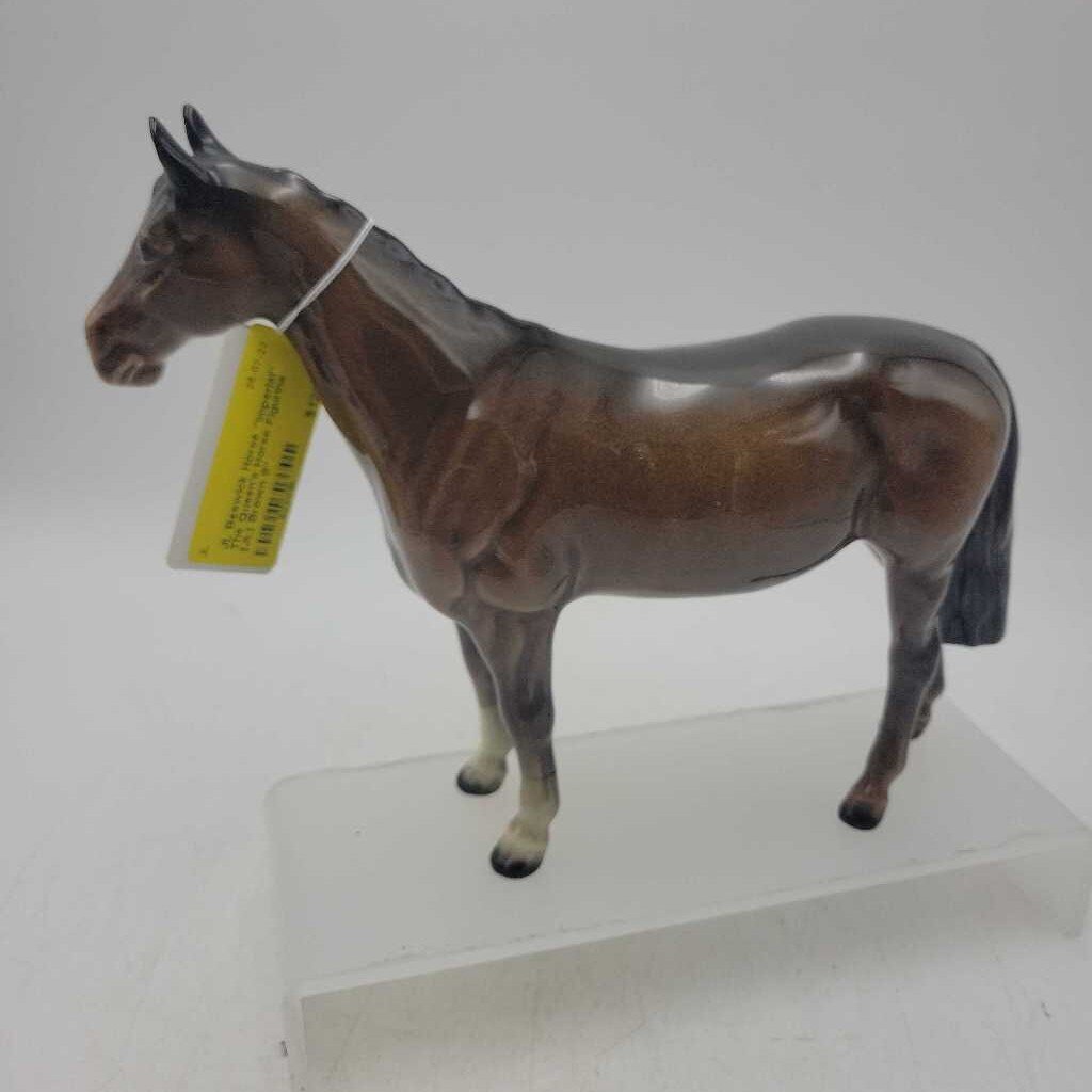 Beswick Horse "Imperial" The Queen's Horse Figurine (JL) possible leg repair