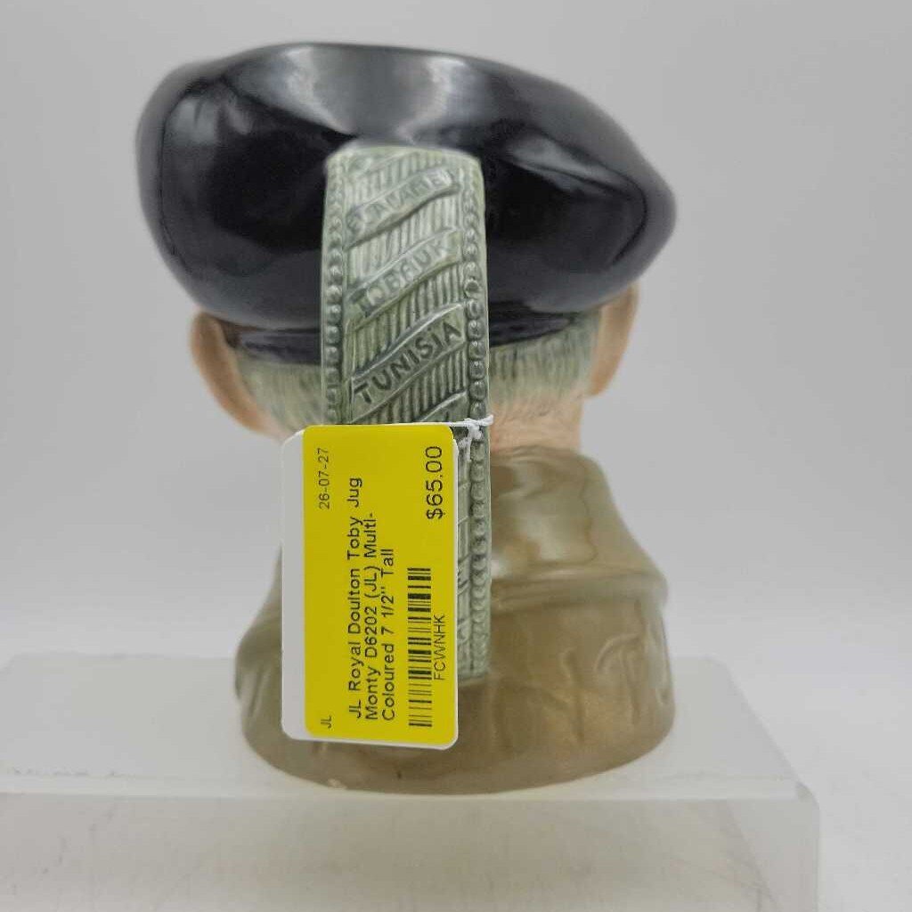 Royal Doulton Toby Jug Monty D6202 (JL)