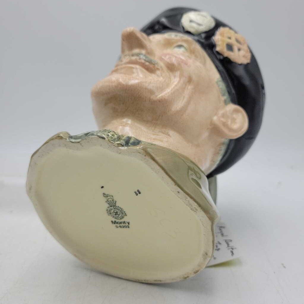 Royal Doulton Toby Jug Monty D6202 (JL)