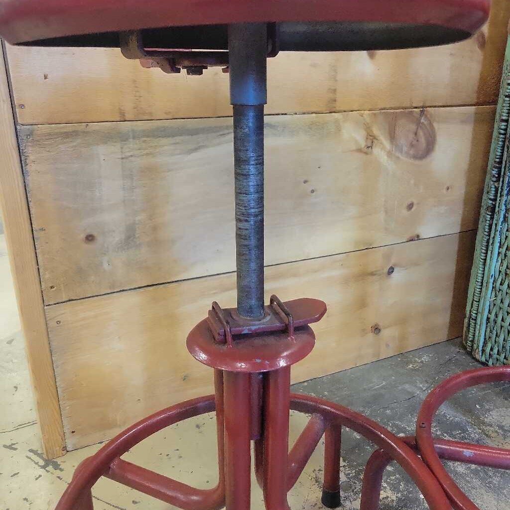 Pair Industrial Drafting Stools (DER)