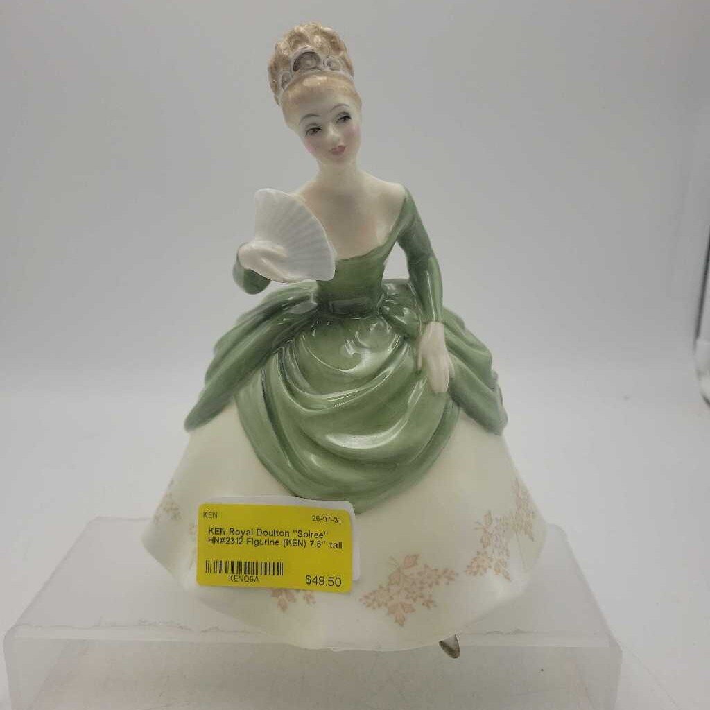Royal Doulton "Soiree" HN#2312 Figurine (KEN)