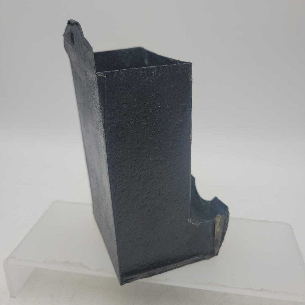 Black tin match holder (US2)